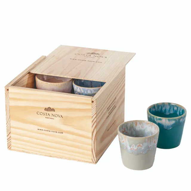 Costa Nova Grespresso Gift Box 8 Lungo Cups kopper mix 8 stk