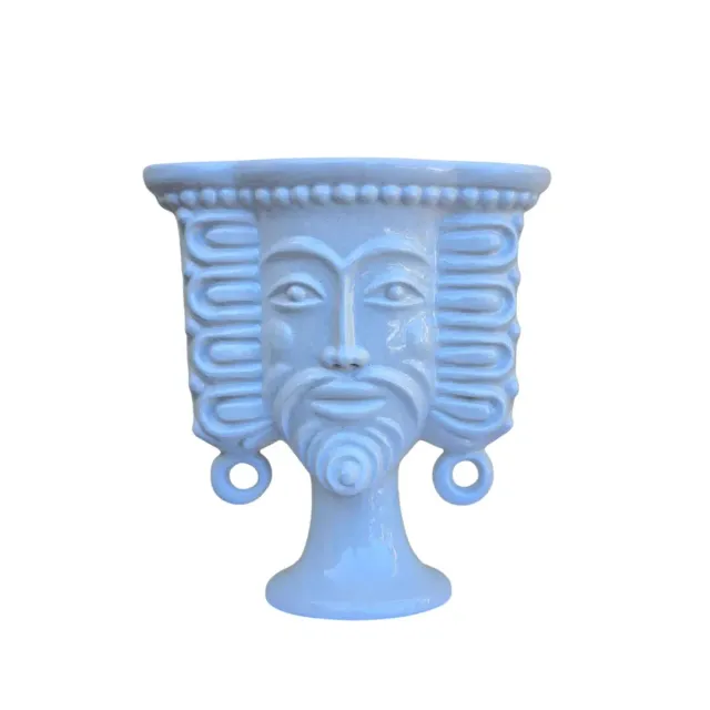 Les Ottomans No 01 vase keramik ansigt hvid