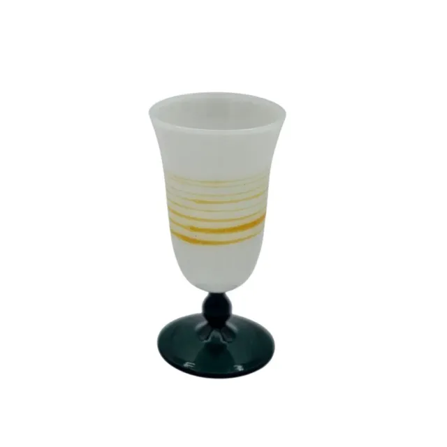 Les Ottomans Righe Gialle glas med gule striber
