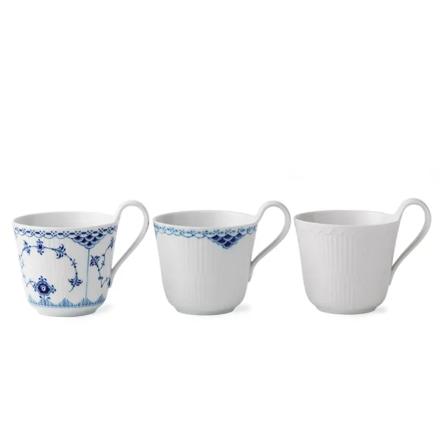 Royal Copenhagen Gifts with History højhankskop 33 cl 3 stk