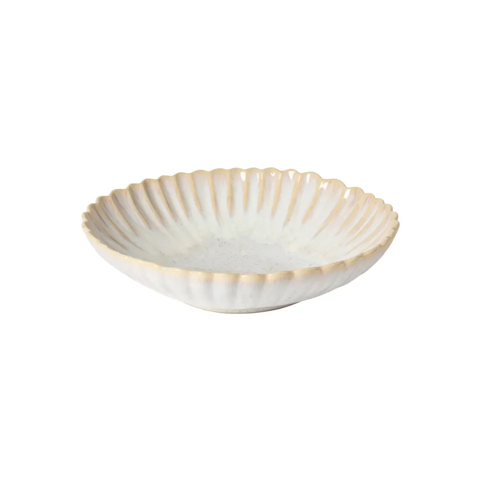 Costa Nova Mallorca suppeskål beige blank stentøj