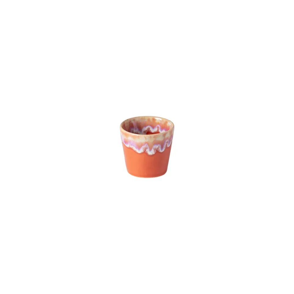 Costa Nova Grespresso espressokop rød blank glasur