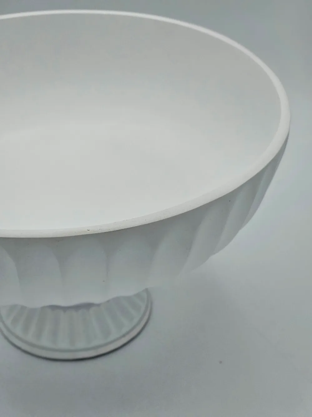 Les Ottomans opsats hvid aluminium