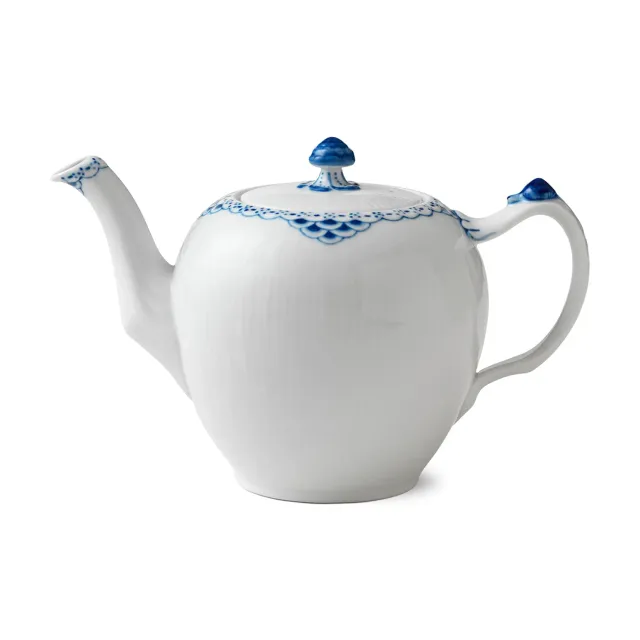 Kgl. Porcelæn Prinsesse tekande 100 cl porcelæn