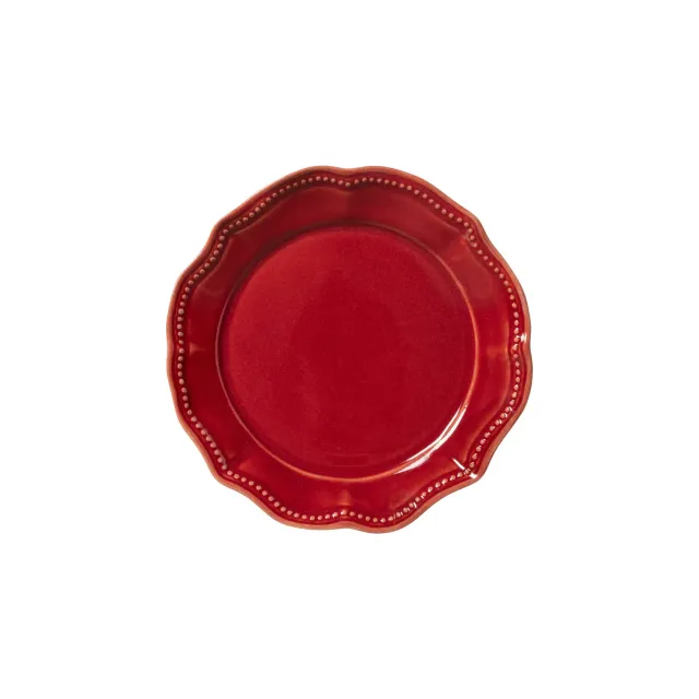 Costa Nova Almara salat desserttallerken rubi red