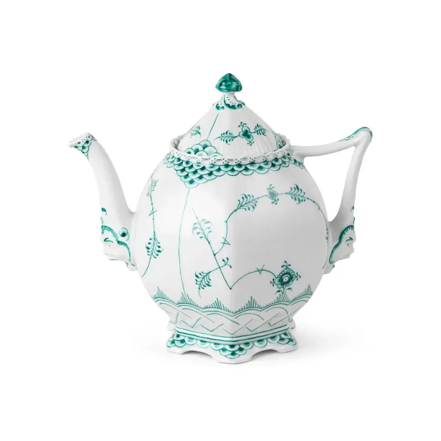 Royal Copenhagen Smaragd Helblonde tekande 100 cl grøn