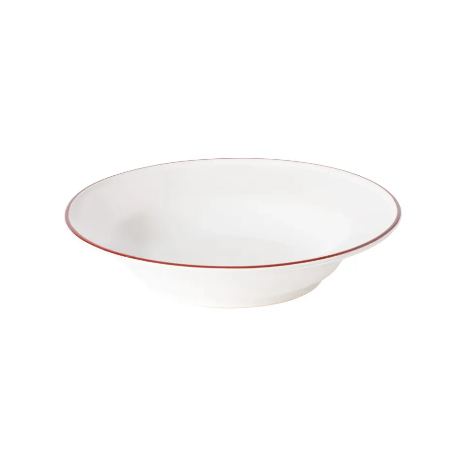 Costa Nova Beja pastatallerken White Red dyb