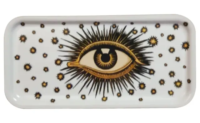 Les Ottomans Eye EYE07 træbakke øjemotiv