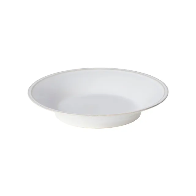 Costa Nova Friso suppe/pastatallerken hvid blank stentøj