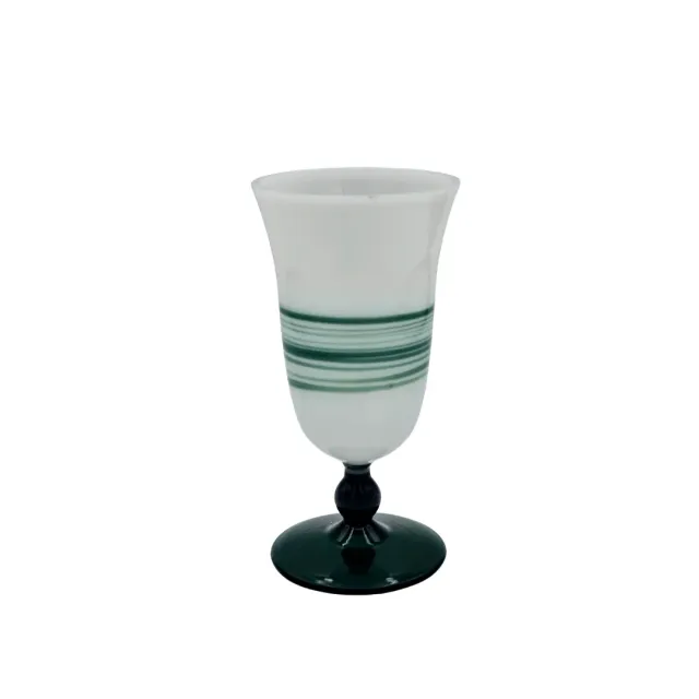 Les Ottomans glas grønne striber stribet drikkeglas
