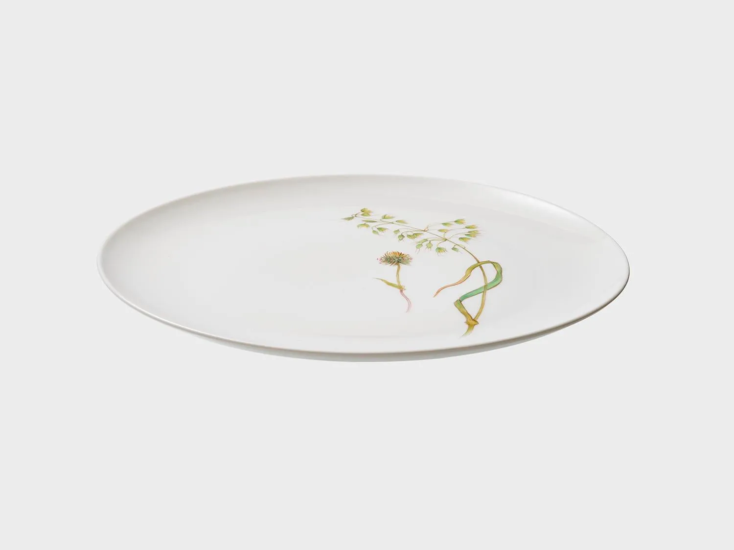 Nymphenburg Lotos Sommergräser coupe tallerken 21 cm