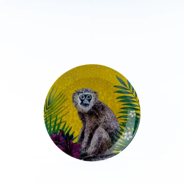 Les Ottomans Monkey desserttallerken porcelæn