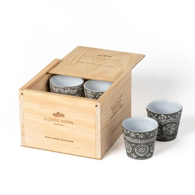 Costa Nova Grespresso espressokop 8 stk hvid eco