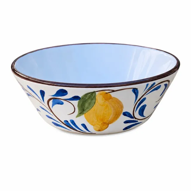 Les Ottomans Positano POC06 cereal skål 16 cm citron
