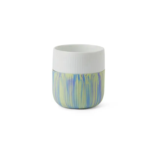 Kgl. Porcelæn Riflet Contrast krus 35 cl Northern Lights