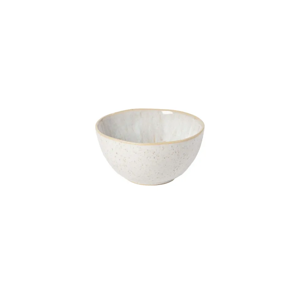 Costa Nova Eivissa frugtskål sand beige stentøj blank