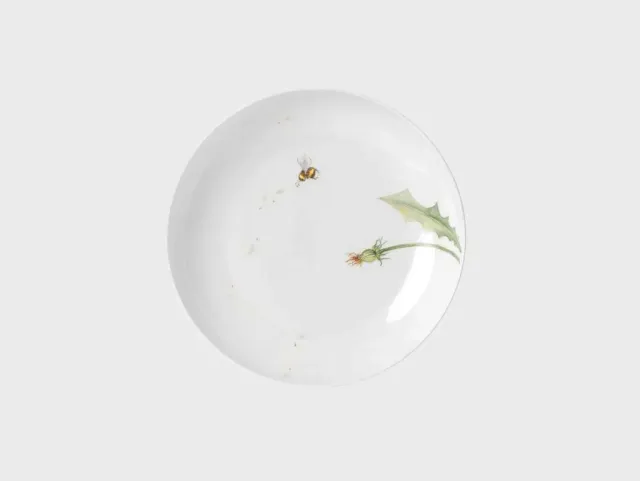 Nymphenburg Lotos Pusteblume skål hvid porcelæn