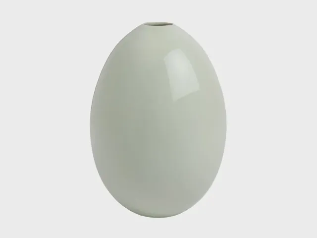 Nymphenburg Eivase Seladon L æggevase celadon porcelæn