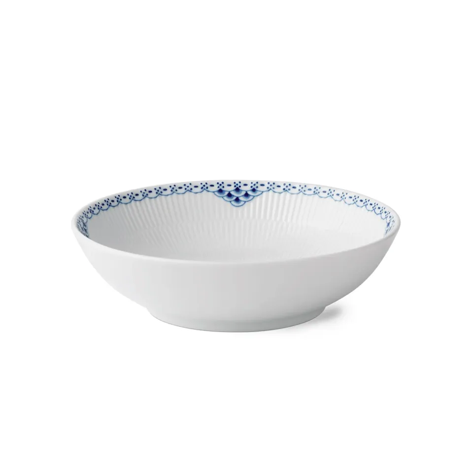 Kgl. Porcelæn Prinsesse skål 110 cl dyb tallerken