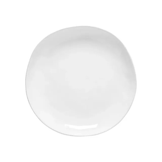 Costa Nova Livia middagstallerken hvid blank glasur