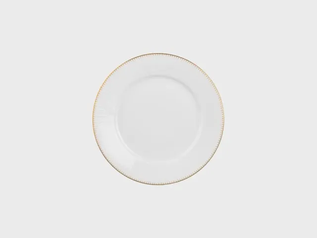 Nymphenburg Adonis tallerken 19 cm guld takker