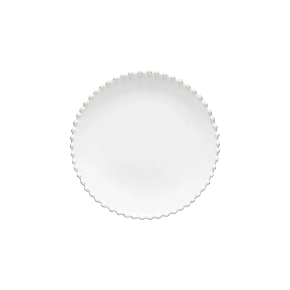 Costa Nova Salad Dessert Plate Pearl tallerken hvid