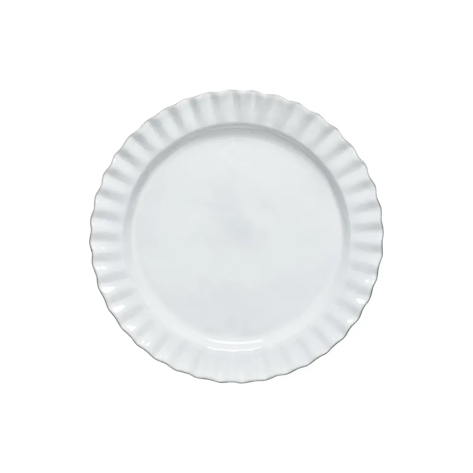 Costa Nova Festa middagstallerken hvid blank