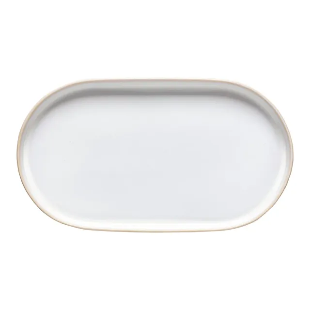 Costa Nova Nótos Oval Platter fad dune path hvid stentøj