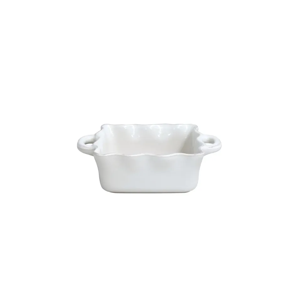Costa Nova Cook & Host ovnform firkantet hvid blank