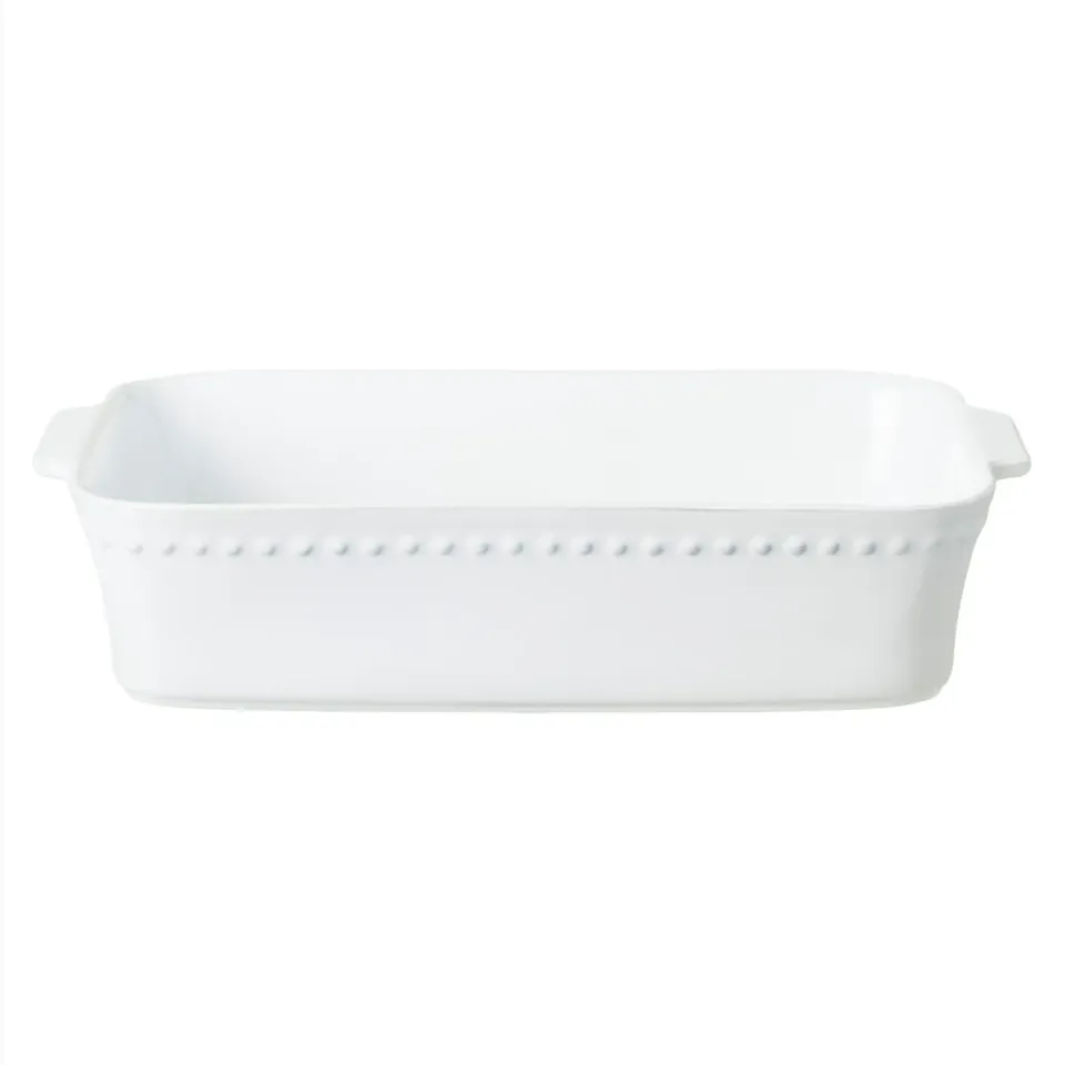 Costa Nova Pearl ildfast fad White stor rektangulær