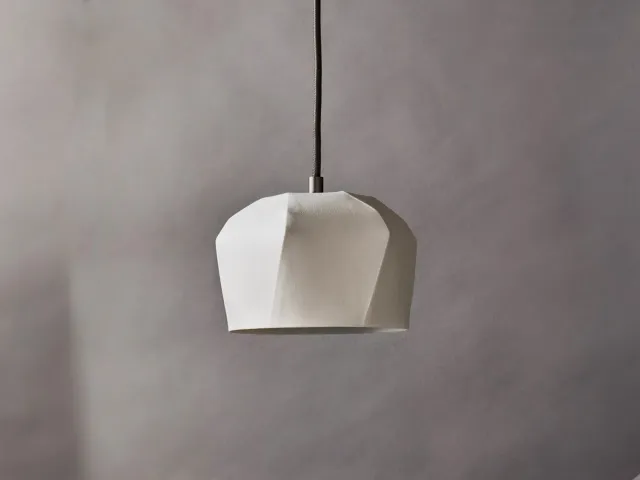 Nymphenburg Lightscape Alpha pendel hvid porcelæn