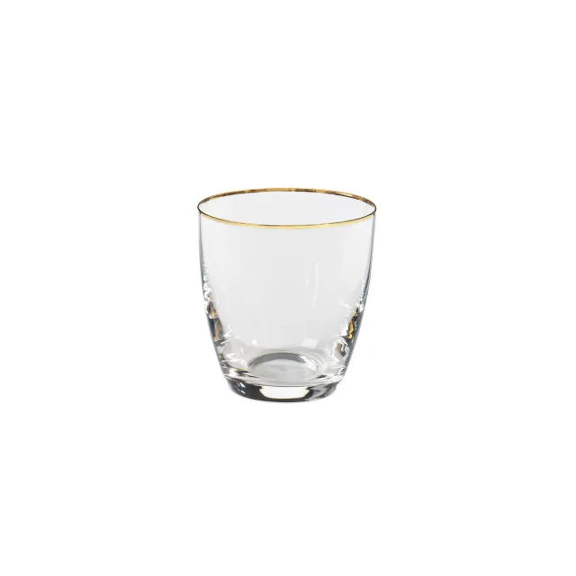 Costa Nova Sens drikkeglas 6 stk Clear med guldkant glas