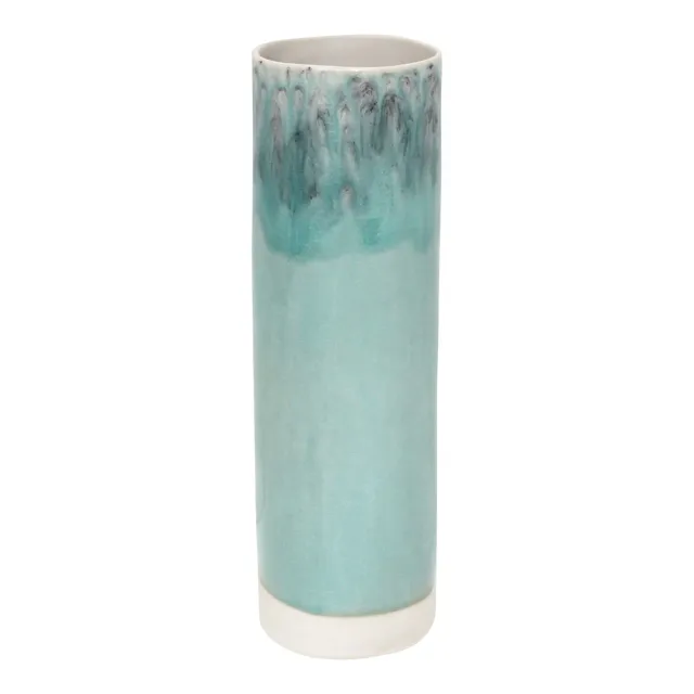 Costa Nova Madeira vase blå stor cylinder stentøj