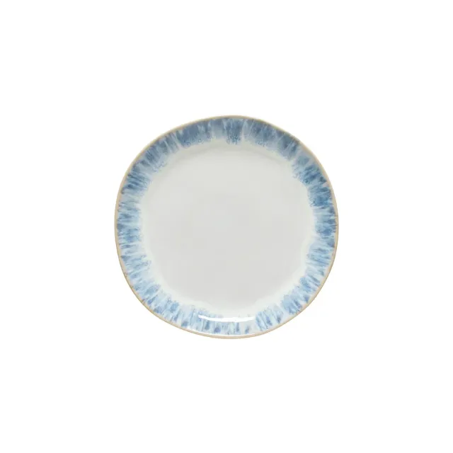 Costa Nova Brisa salat/desserttallerken Ria Blue blank glasur