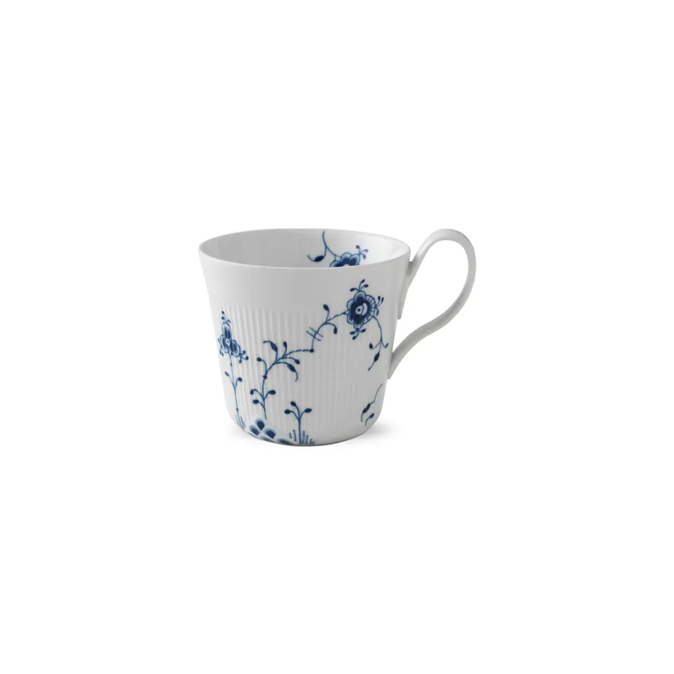Kgl. Porcelæn Blå Elements højhankskop 35 cl håndmalet