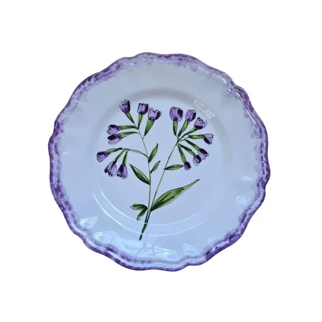 Les Ottomans Fiore Viola middagstallerken lilla