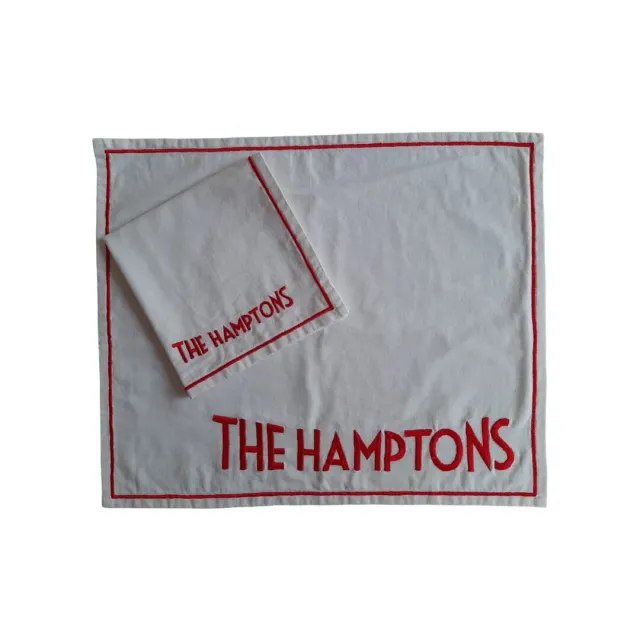 Les Ottomans The Hamptons dækkeserviet serviet bomuld