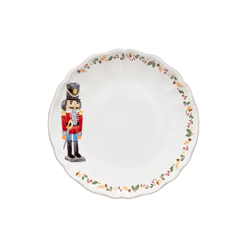 Costa Nova The Nutcracker middagstallerken hvid stentøj