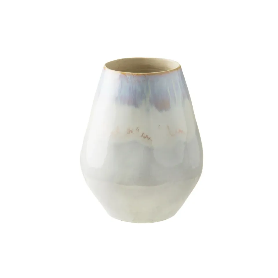 Costa Nova Brisa vase oval Salt White stentøj
