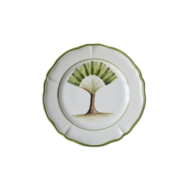 Les Ottomans Tree TTR04 desserttallerken håndmalet træ
