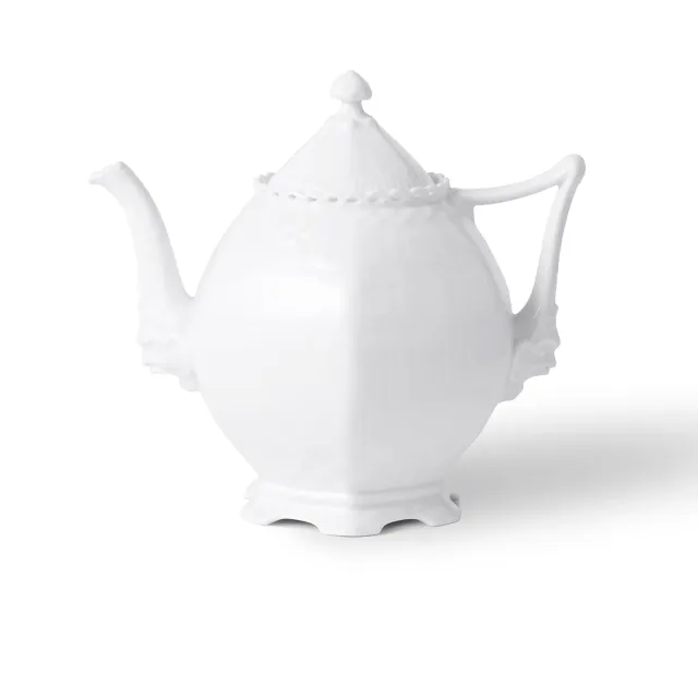 Kgl. Porcelæn Hvid Helblonde tekande 100 cl