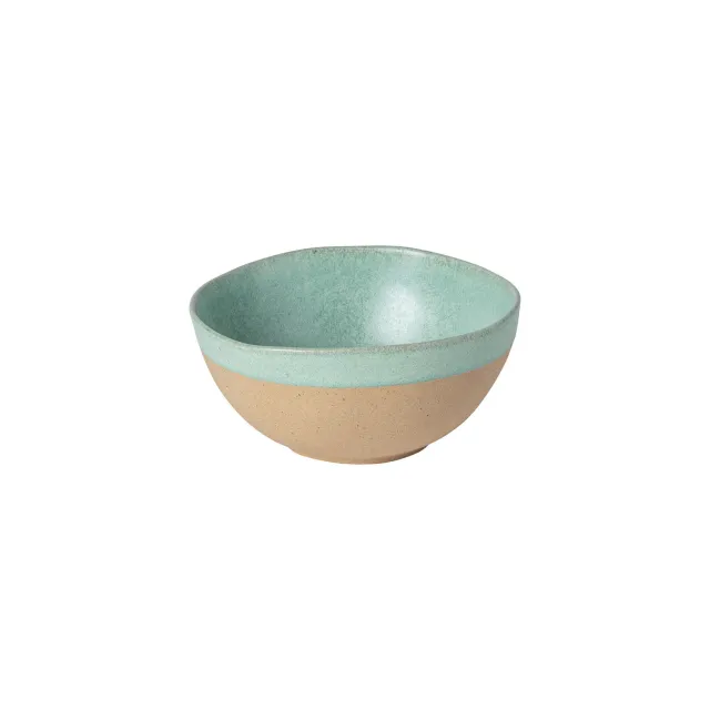 Costa Nova Arenito suppeskål aqua blue mat glasur