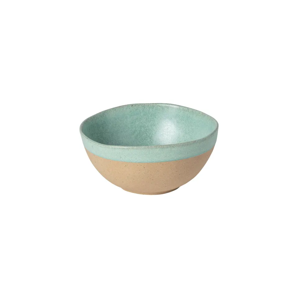 Costa Nova Arenito suppeskål aqua blue mat glasur