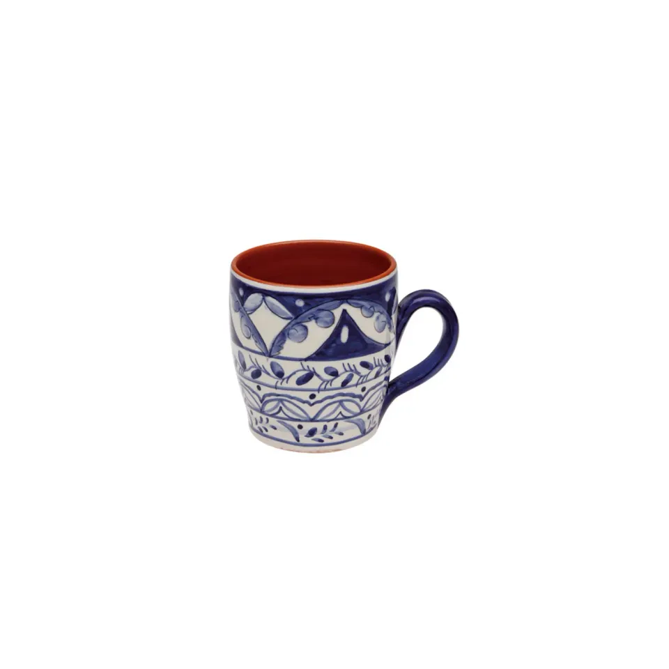 Costa Nova Alentejo terracotta krus blue-white blank