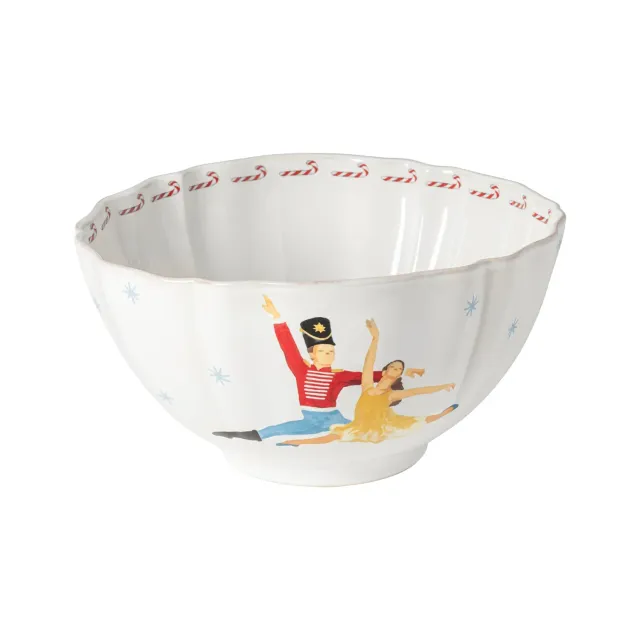 Costa Nova The Nutcracker serveringsskål hvid blank