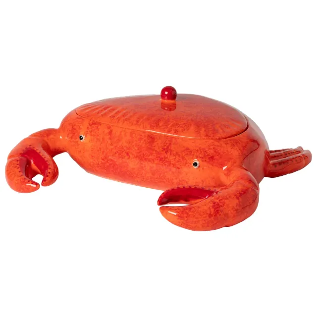 Costa Nova Summer Bliss krabbekrukke crab orange fajance