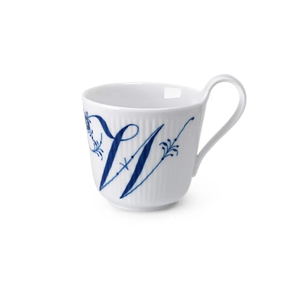 Kgl. Porcelæn Alfabet højhankskop W 33 cl porcelæn