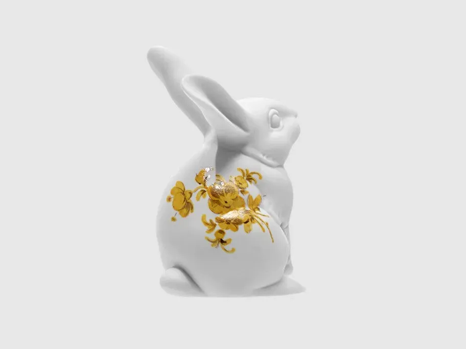 Nymphenburg Häschen Xaver porcelænsfigur 7 cm