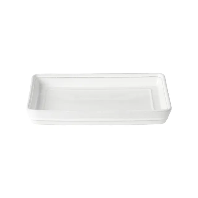 Costa Nova Friso FIR252 fad hvidt rundt blank glasur