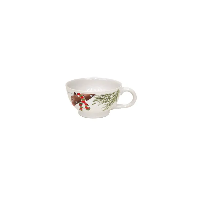 Costa Nova Deer Friends jumbokop hvid stor
